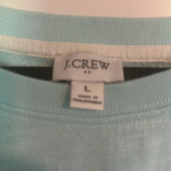 J CREW Short sleeve shirt (light weight sweat shirt material) - Picture 2 of 3